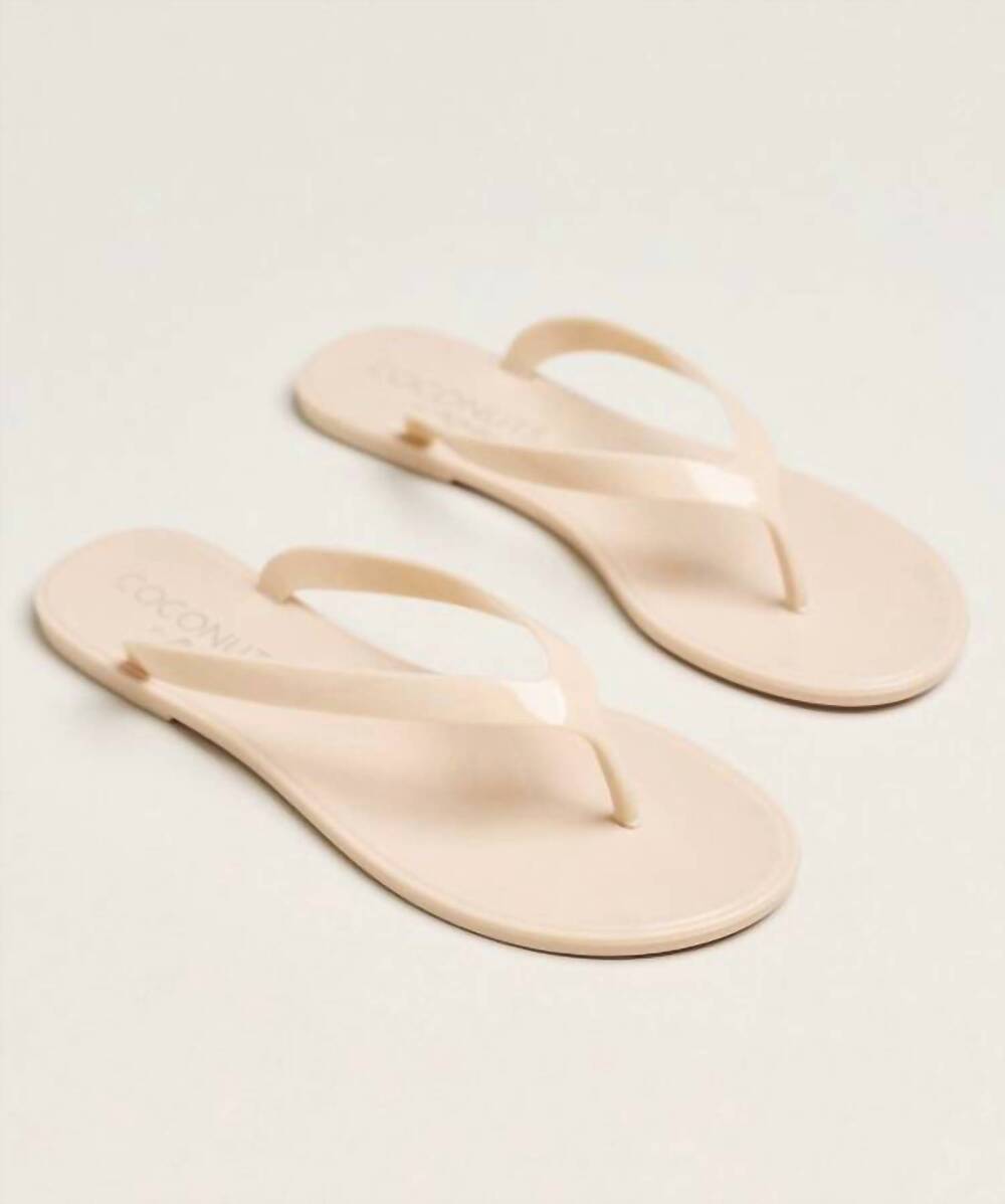 NEW MATISSE women's olsen flip flop sandals in neutral